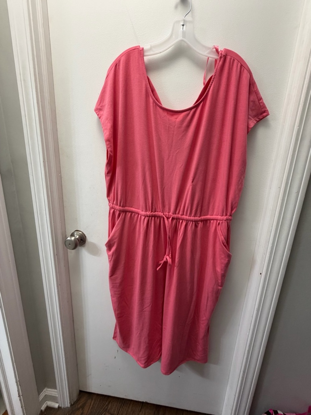 torrid Pink Drawstring Midi Dress